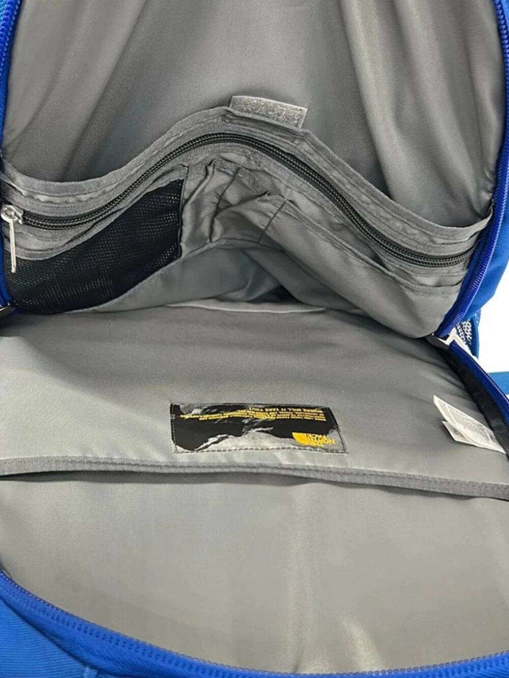 THE NORTH FACE Blue Polyester Backpack - Picture 7 of 10